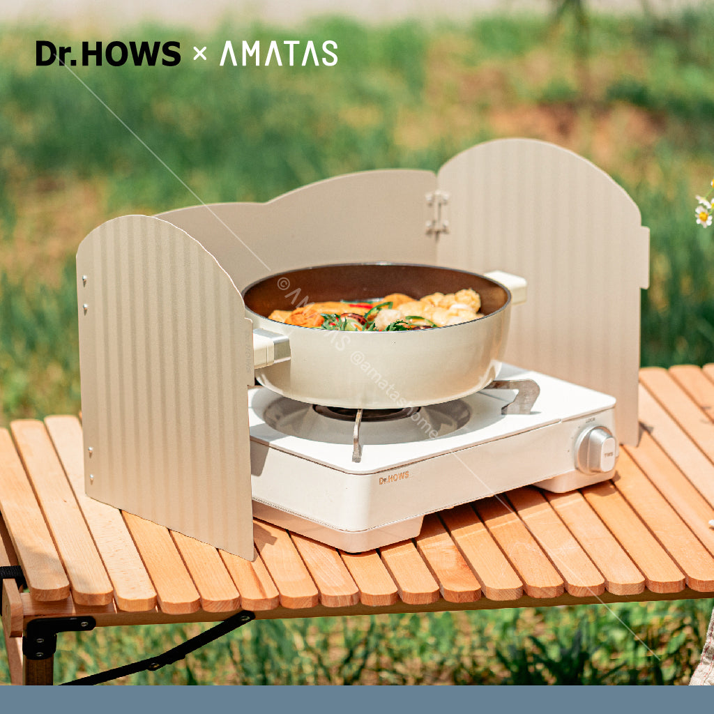 Dr.HOWS แผ่นบังลมเตา