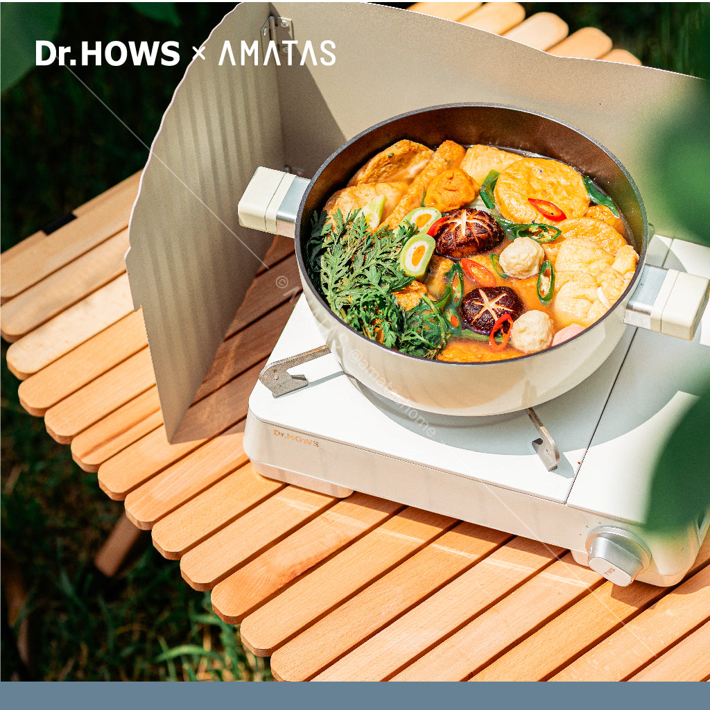 Dr.HOWS แผ่นบังลมเตา